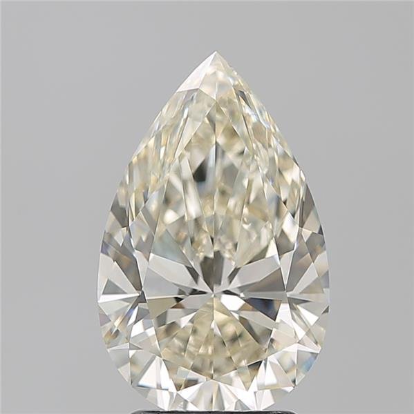 3.01ct J VVS1 Rare Carat Ideal Cut Pear Diamond