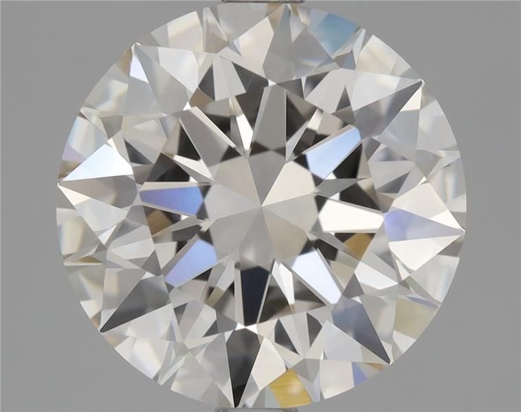 2.58ct J IF Rare Carat Ideal Cut Round Diamond