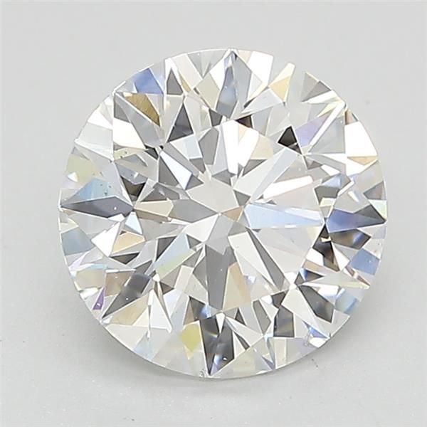 2.05ct D VS2 Rare Carat Ideal Cut Round Lab Grown Diamond