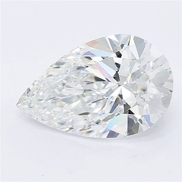 1.38 Carat Pear Lab Diamond