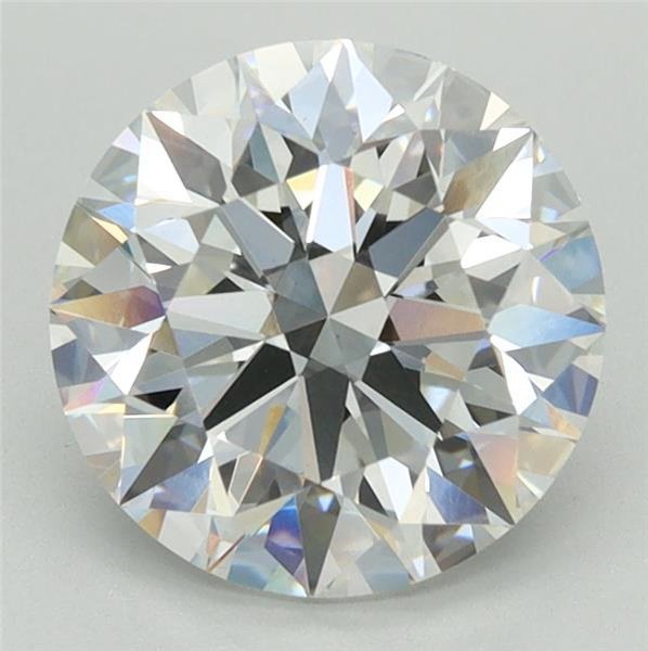 2.54ct G VVS2 Excellent Cut Round Lab Grown Diamond