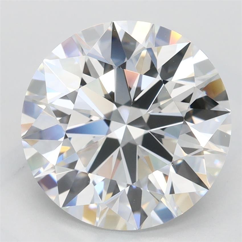 3.16ct D IF Rare Carat Ideal Cut Round Lab Grown Diamond