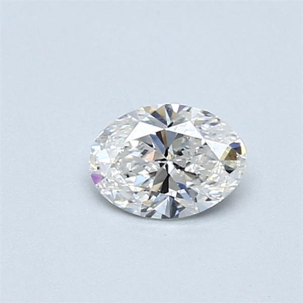 0.37ct H SI1 Rare Carat Ideal Cut Oval Diamond