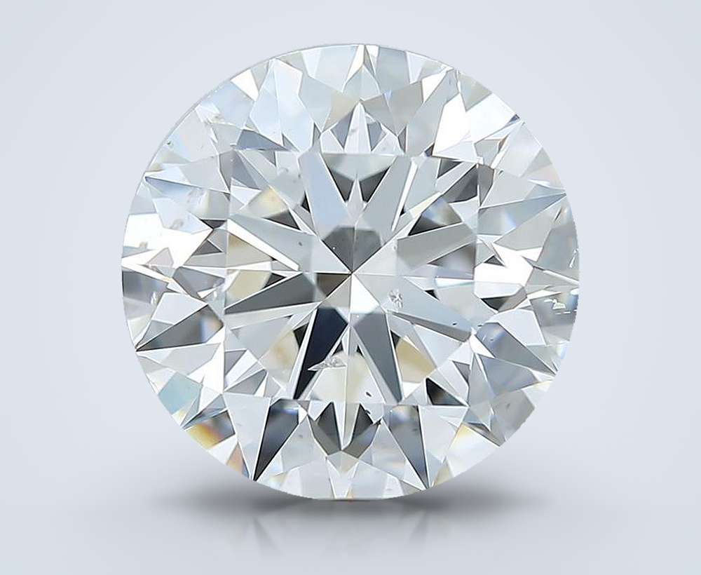 4.01 Carat Round Natural Diamond