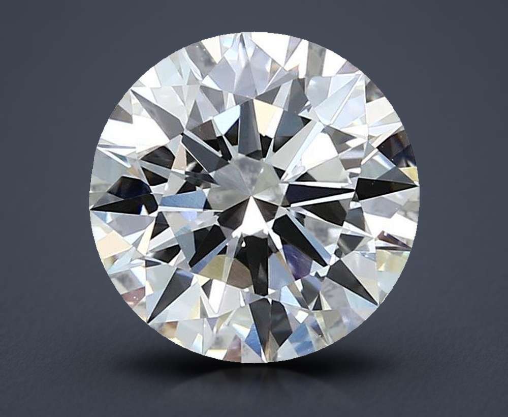 3.03 Carat Round Lab Diamond
