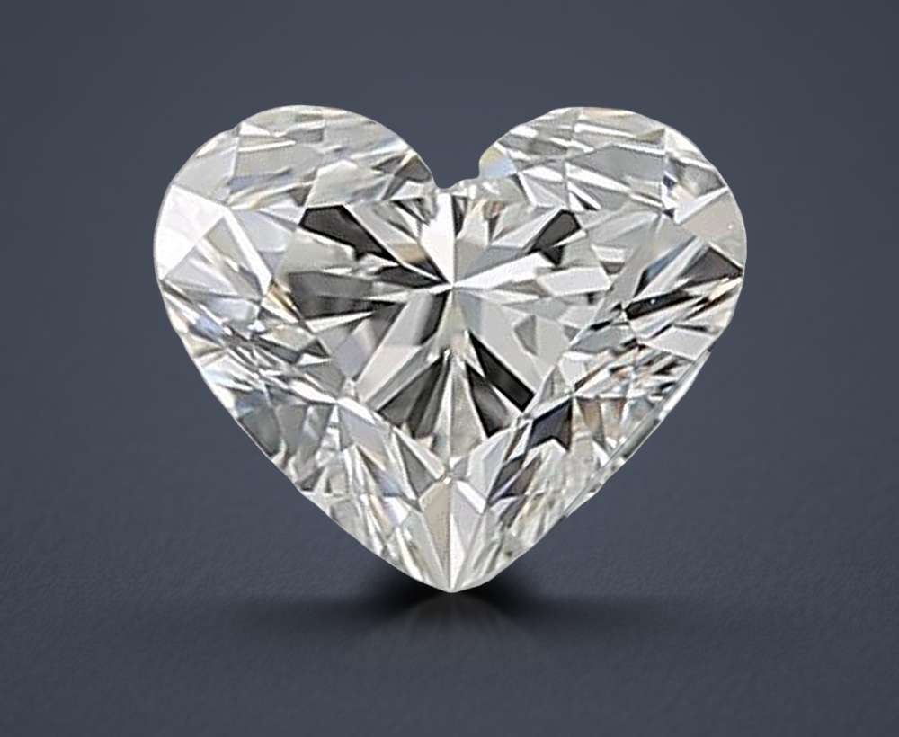 0.51 Carat Heart Natural Diamond