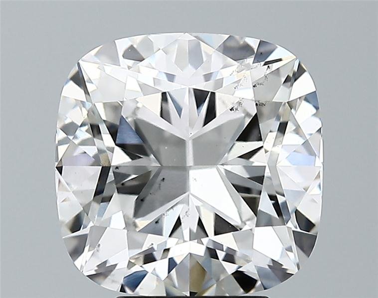 4.25ct I SI1 Rare Carat Ideal Cut Cushion Lab Grown Diamond