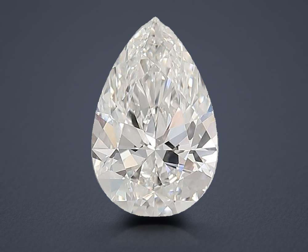1.46 Carat Pear Lab Diamond