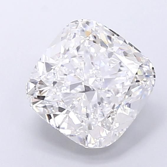 4.19ct E VVS2 Rare Carat Ideal Cut Cushion Lab Grown Diamond