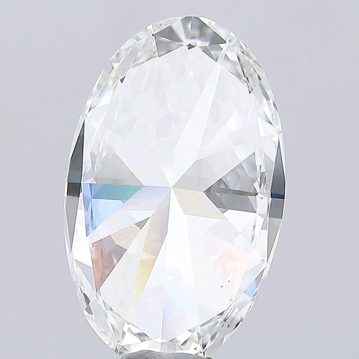 12.03ct F VS1 Rare Carat Ideal Cut Oval Lab Grown Diamond