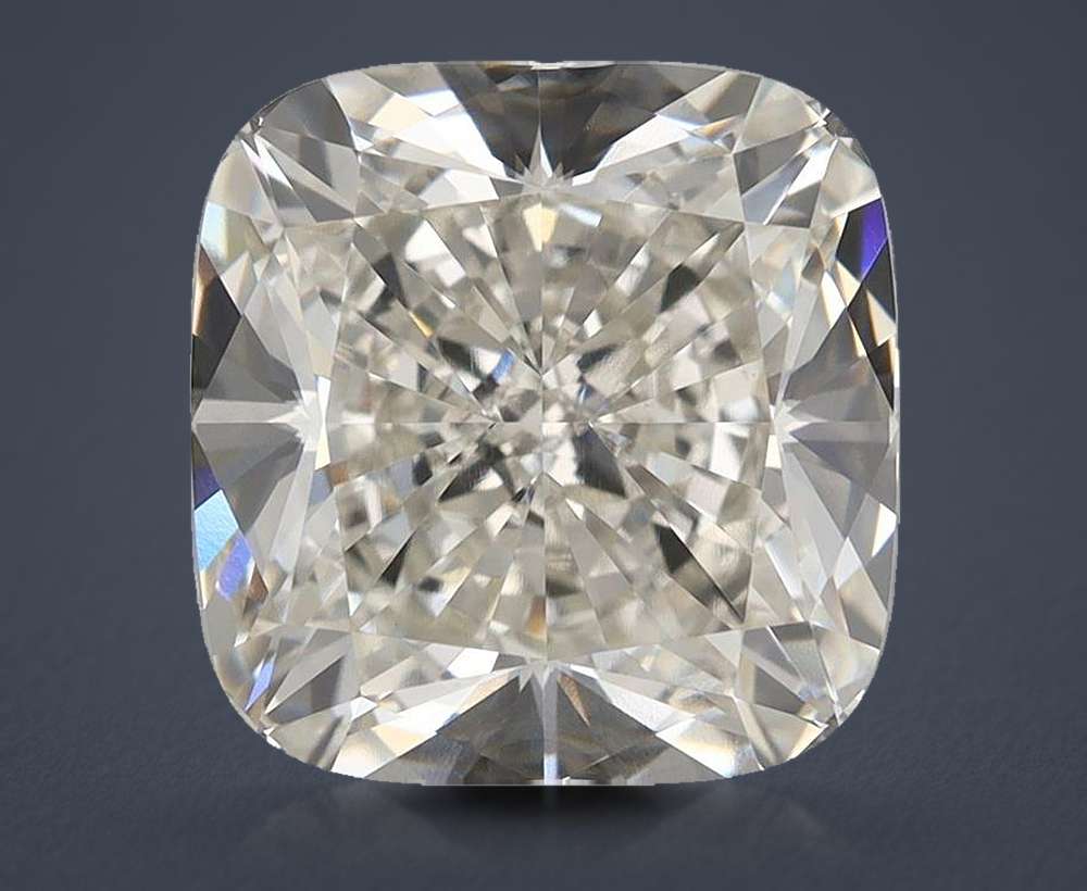 6.74 Carat Cushion Lab Diamond