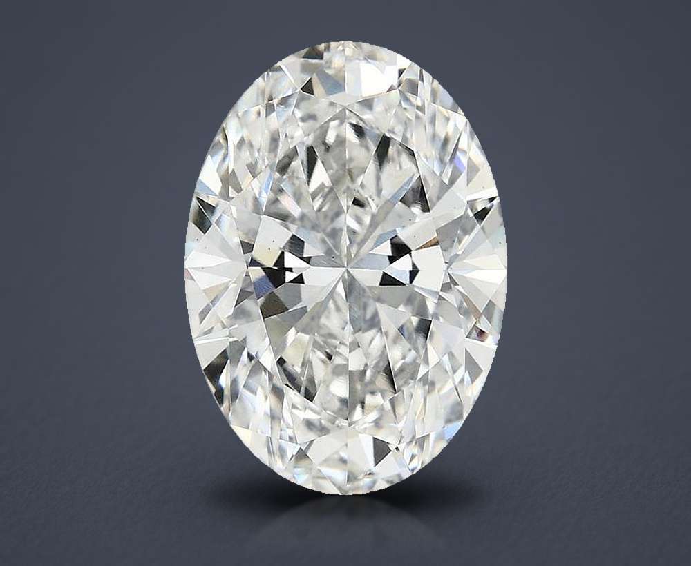 4.09 Carat Oval Lab Diamond