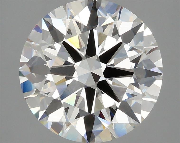 4.08ct H VVS2 Rare Carat Ideal Cut Round Lab Grown Diamond