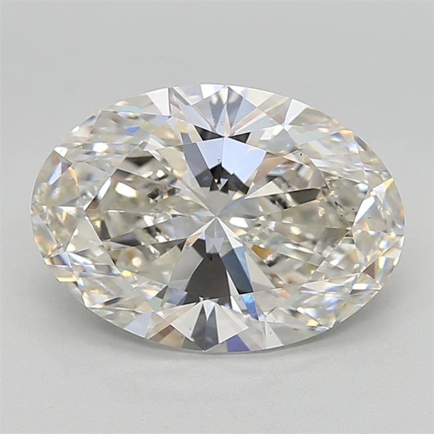 5.06ct H VS1 Rare Carat Ideal Cut Oval Lab Grown Diamond