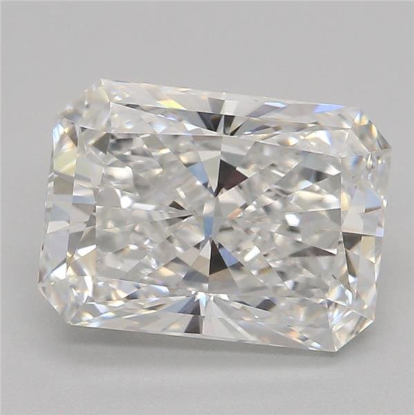 1.59ct D VVS2 Rare Carat Ideal Cut Radiant Lab Grown Diamond