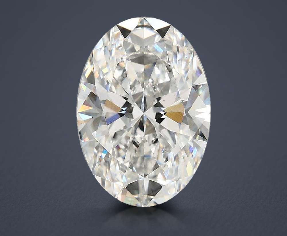 3.02 Carat Oval Lab Diamond