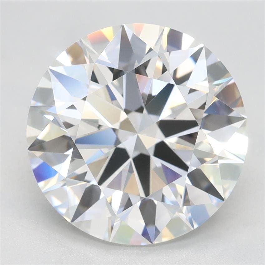 3.56ct F IF Rare Carat Ideal Cut Round Lab Grown Diamond