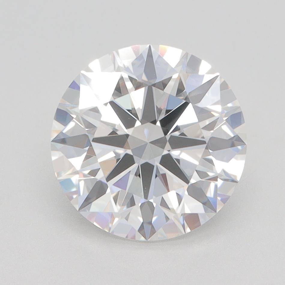 2.42ct F VVS2 Rare Carat Ideal Cut Round Lab Grown Diamond