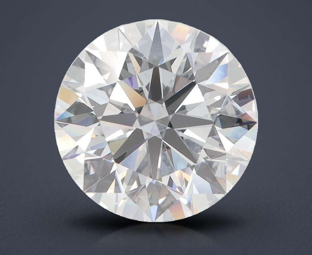 4.35 Carat Round Lab Diamond