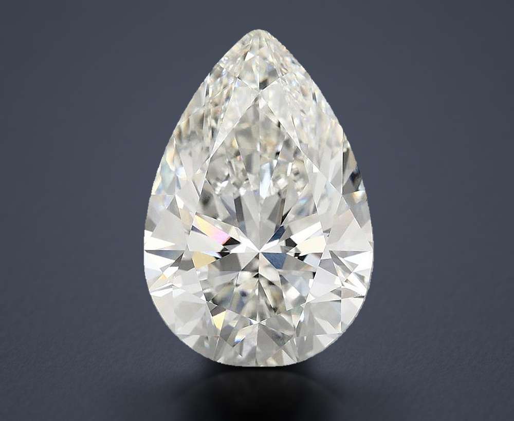6.10 Carat Pear Lab Diamond