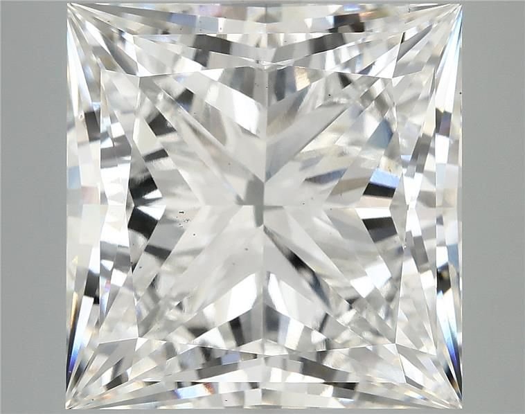 16.03ct F VS2 Rare Carat Ideal Cut Princess Lab Grown Diamond