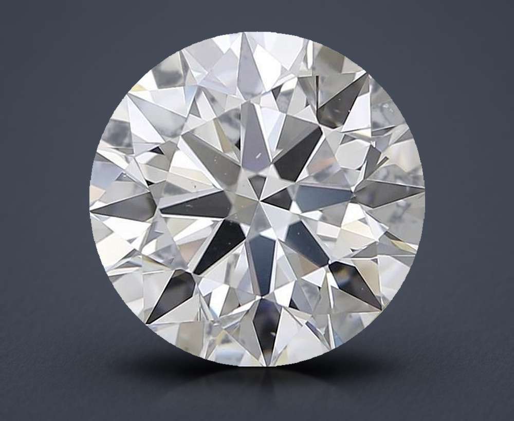 3.72 Carat Round Natural Diamond