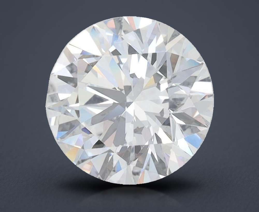 3.09 Carat Round Lab Diamond