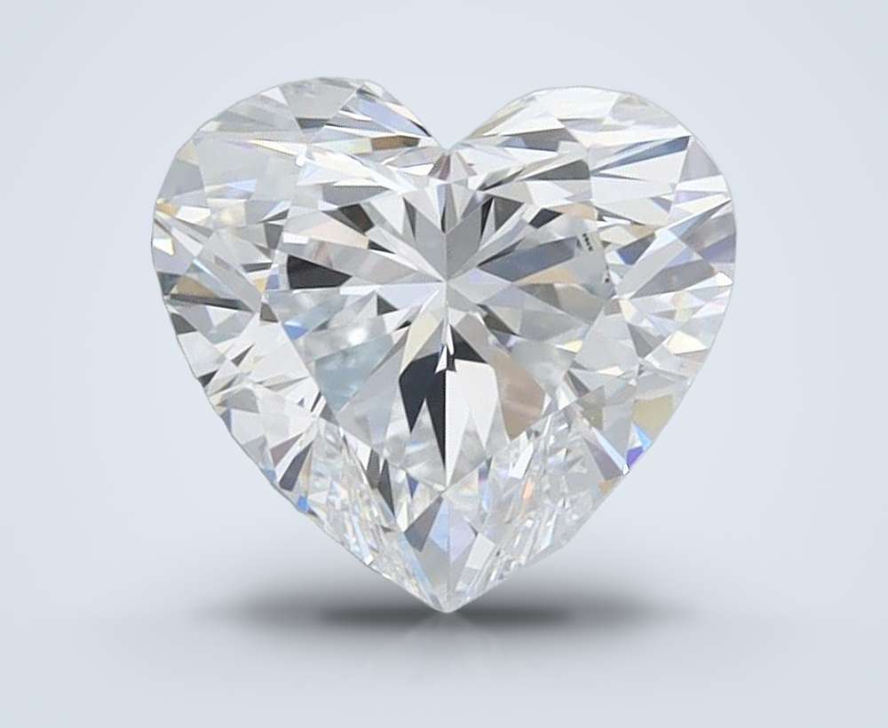 1.54 Carat Heart Lab Diamond