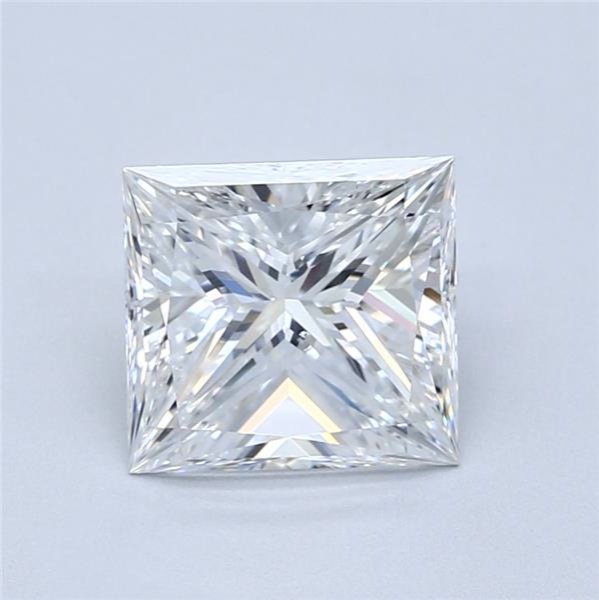 2.00ct F VS2 Rare Carat Ideal Cut Princess Diamond