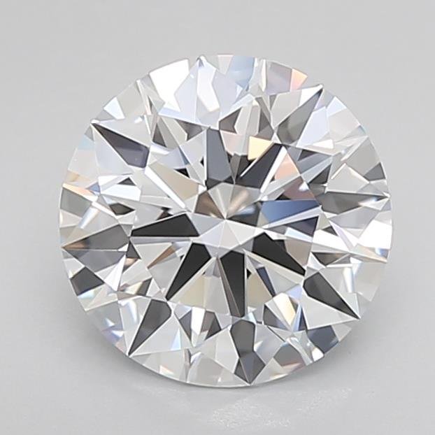 3.29ct F VVS1 Rare Carat Ideal Cut Round Lab Grown Diamond