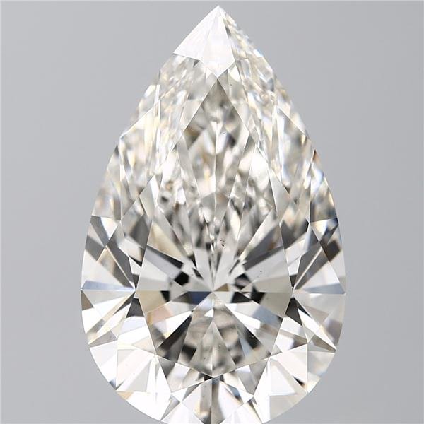 11.01ct H VS1 Rare Carat Ideal Cut Pear Lab Grown Diamond