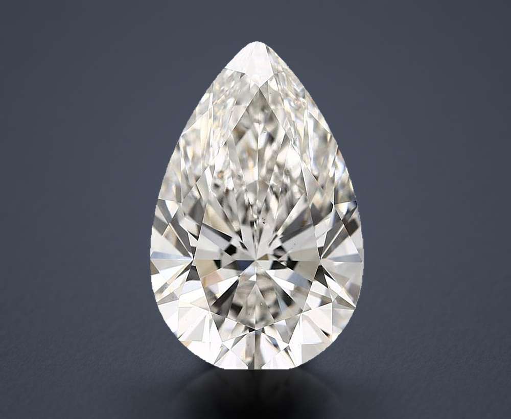 11.01 Carat Pear Lab Diamond