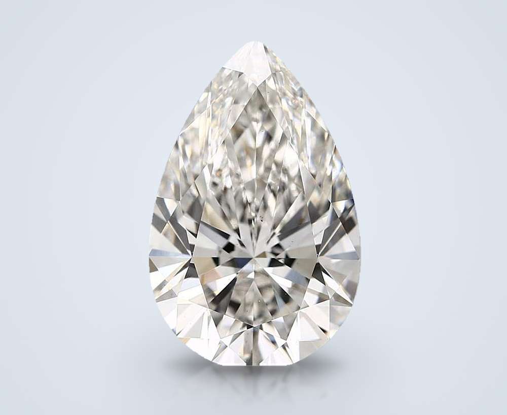 11.01 Carat Pear Lab Diamond