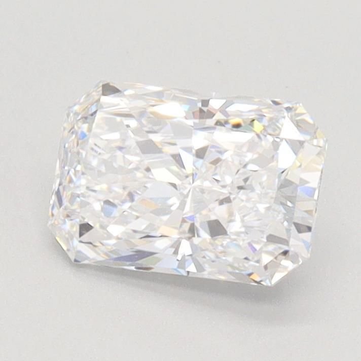 1.01ct D VVS2 Rare Carat Ideal Cut Radiant Lab Grown Diamond