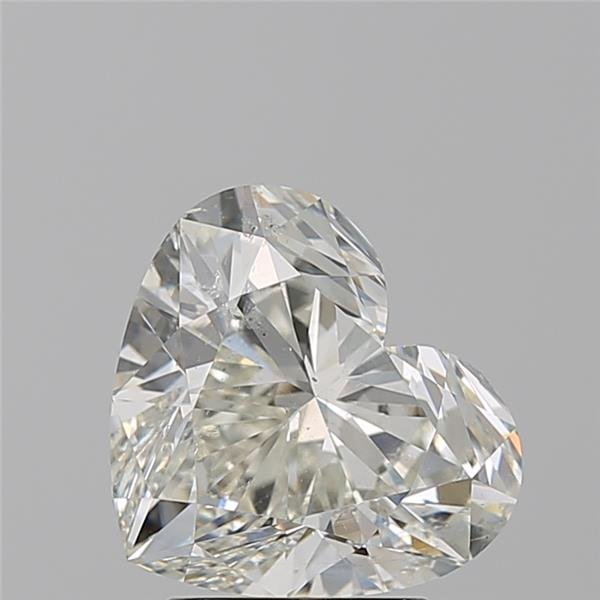 3.26ct K SI2 Rare Carat Ideal Cut Heart Diamond