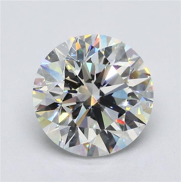 4.02ct E VS1 Rare Carat Ideal Cut Round Diamond