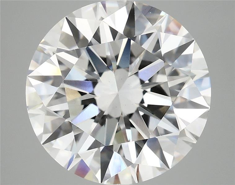 7.41 Carat Round Lab Diamond