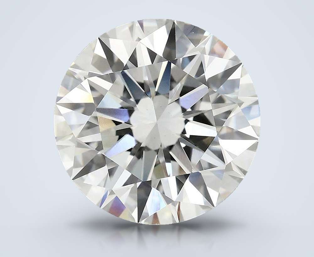 7.41 Carat Round Lab Diamond
