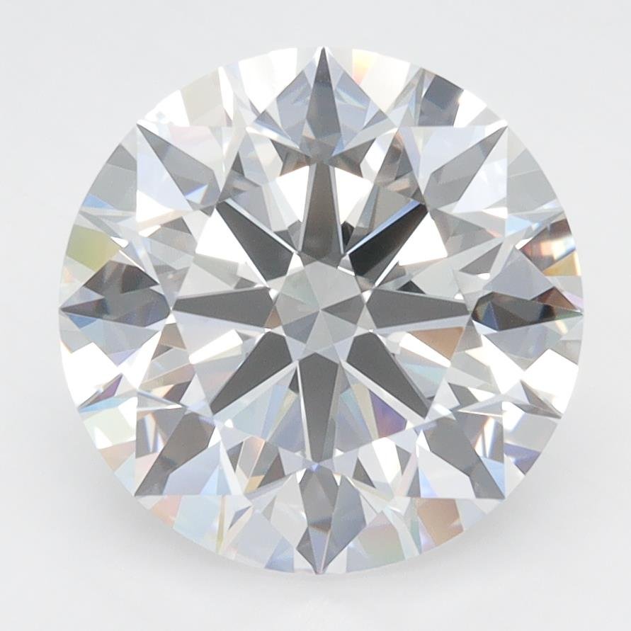 4.04ct D VVS1 Rare Carat Ideal Cut Round Lab Grown Diamond