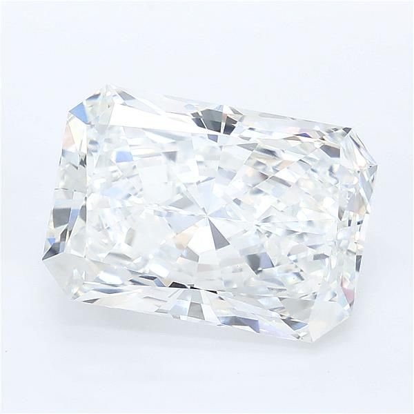 7.46ct F VS1 Very Good Cut Radiant Lab Grown Diamond