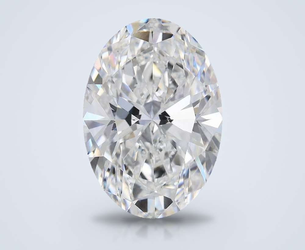 7.47 Carat Oval Lab Diamond