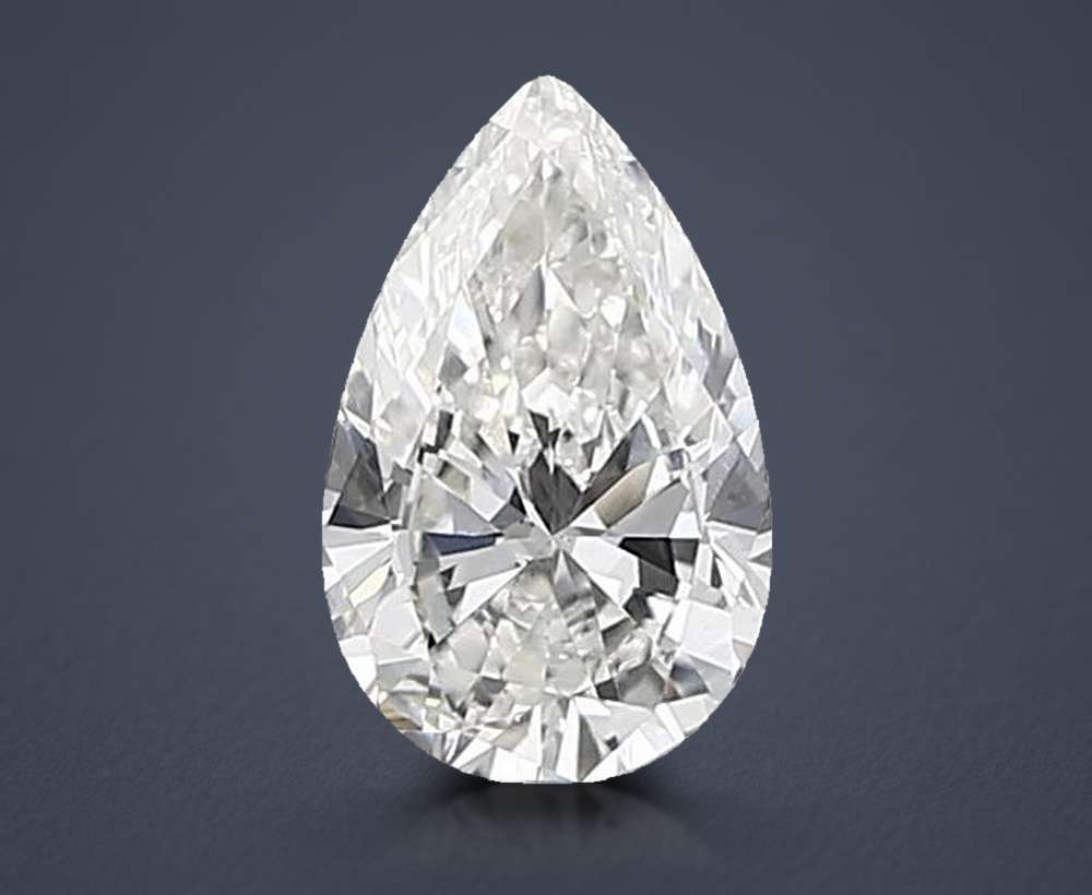 0.80 Carat Pear Lab Diamond