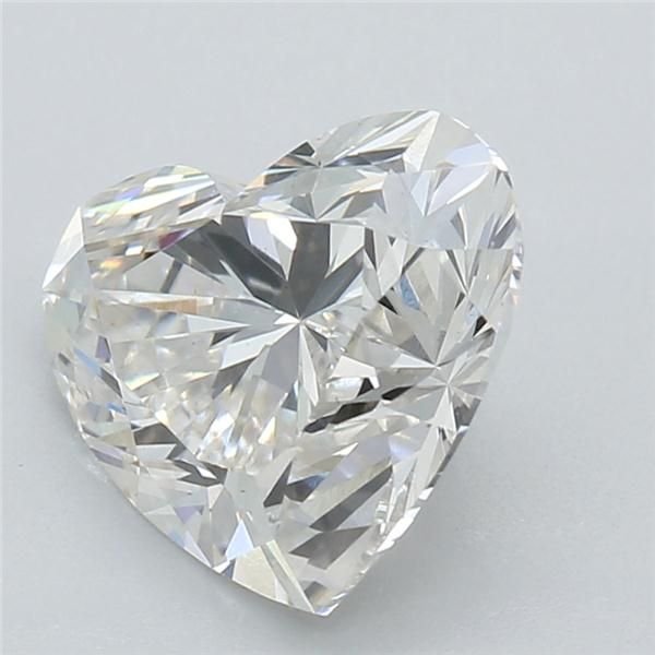 1.57ct G VS1 Rare Carat Ideal Cut Heart Lab Grown Diamond