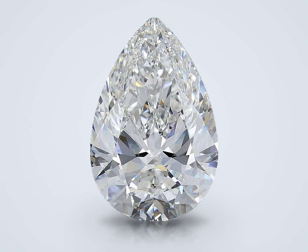 7.75 Carat Pear Lab Diamond