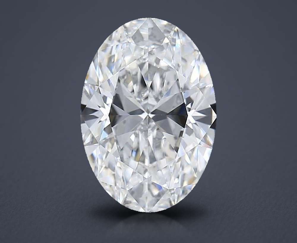 1.52 Carat Oval Lab Diamond