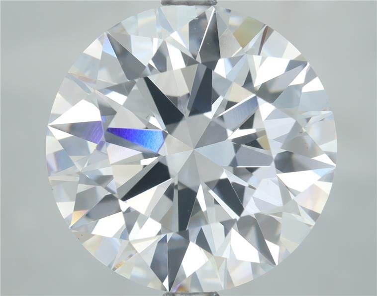 5.17ct D VS1 Rare Carat Ideal Cut Round Lab Grown Diamond