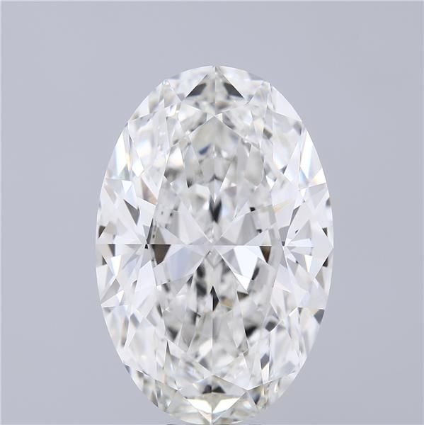 15.21ct F VVS2 Rare Carat Ideal Cut Oval Lab Grown Diamond