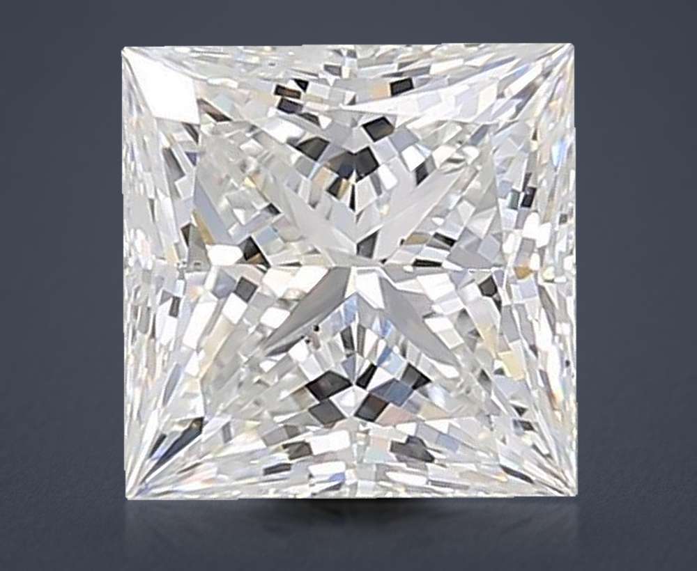 2.60 Carat Princess Lab Diamond