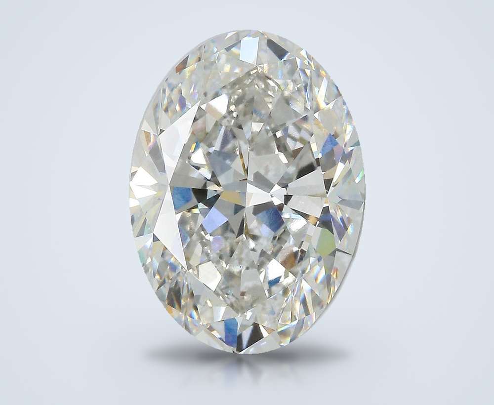 7.62 Carat Oval Lab Diamond