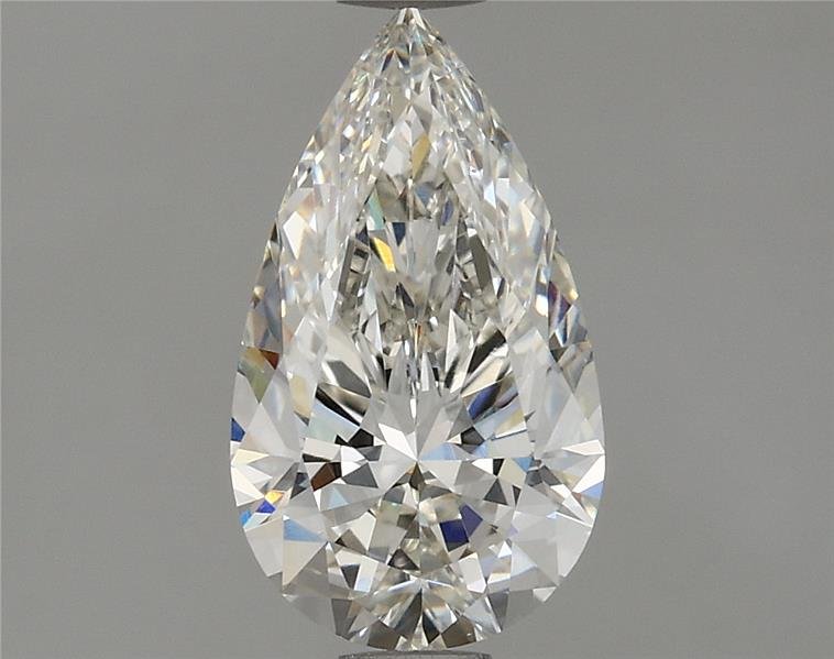 1.32ct H VS1 Rare Carat Ideal Cut Pear Lab Grown Diamond